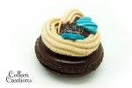 aimant-macaron-chocolat-turquoise